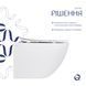 Унітаз підвісний Jay Rimless 485&times;360&times;320 мм, White, з сидінням Slim Duroplast/ Soft-close/ Quick Relase QT07335177RW Qtap QT07335177RW фото 4