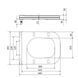 Сидіння для унітаза Qtap Kalao з мікроліфтом Slim QT08991213AW QT08991213AW фото 2