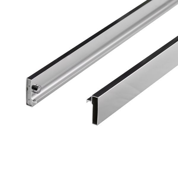 Душові двері в нішу Qtap Taurus CRM201-11.C6 97-108x200 см, скло Clear 6 мм, покриття CalcLess TAUCRM20111C6 фото