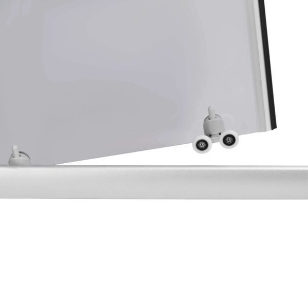 Lidz Набор: Душевая кабина Latwa SC90x90.SAT.LOW.DGR, полукруглая, стекло тонированное 4&nbsp;мм + Душевой поддон Kapielka ST90x90x14 LLASC9090SLGSET1 фото