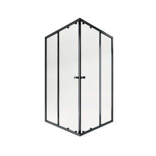 Душова кабіна Qtap Pisces BLA107-9SC5 75-90x75-90 см, скло Clear 5 мм без піддона PISBLA1079SC5 фото
