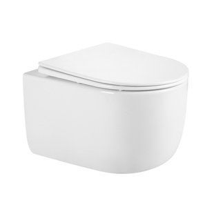 Унітаз підвісний Qtap Taurus безободковий з сидінням Soft-close QTTAU26W45428 QTTAU26W45428 фото