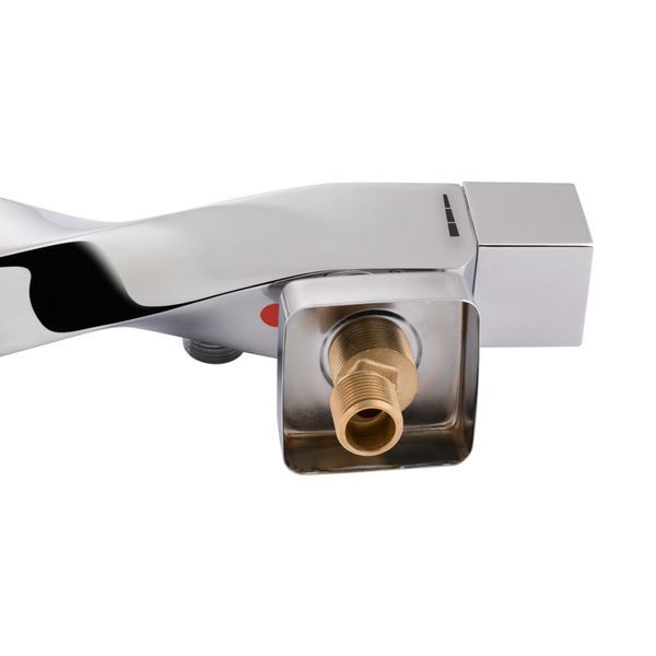Змішувач для душу Qtap Zkrouceny термостатичний QTZKR40T105C Chrome QTZKR40T105C фото