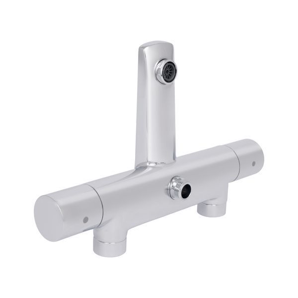 Змішувач для ванни Qtap Votice термостатичний QVTC30T105GC Chrome QVTC30T105GC фото