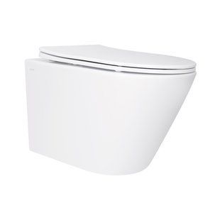 Унітаз підвісний Qtap Swan безободковий Ultra Quiet з сидінням Soft-close QT16335179W QT16335179W фото