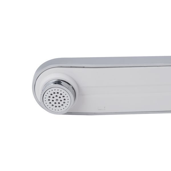 Проточний кран-водонагрівач кухонний для кухні Lidz Warm 061 LDWAR061WCR35431 White / Chrome LDWAR061WCR35431 фото